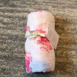 Lily Pulitzer Muslim swaddle